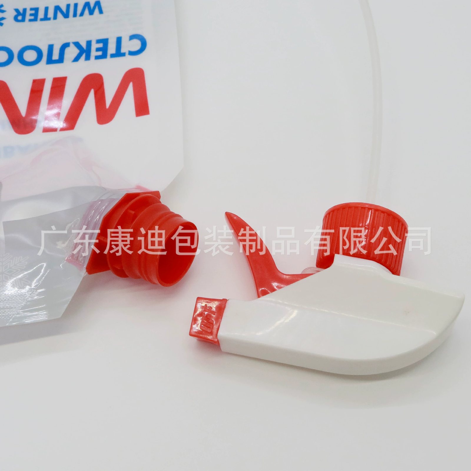 Detergent & Care Liquids Packaging: 500g Milky White PE Stand-Up Liquid Pouch with Acid & Alkali Resistance and Custom Printing