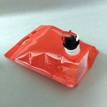 Detergent & Care Liquids Packaging: 500g Milky White PE Stand-Up Liquid Pouch with Acid & Alkali Resistance and Custom Printing