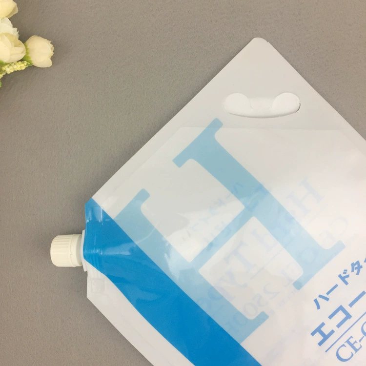 Liquid Refill Packaging: 290ml Spouted Stand-Up Pouch in PET/PE or PA/PE Film, 100ml–5L Custom for Detergent & Fabric Softener