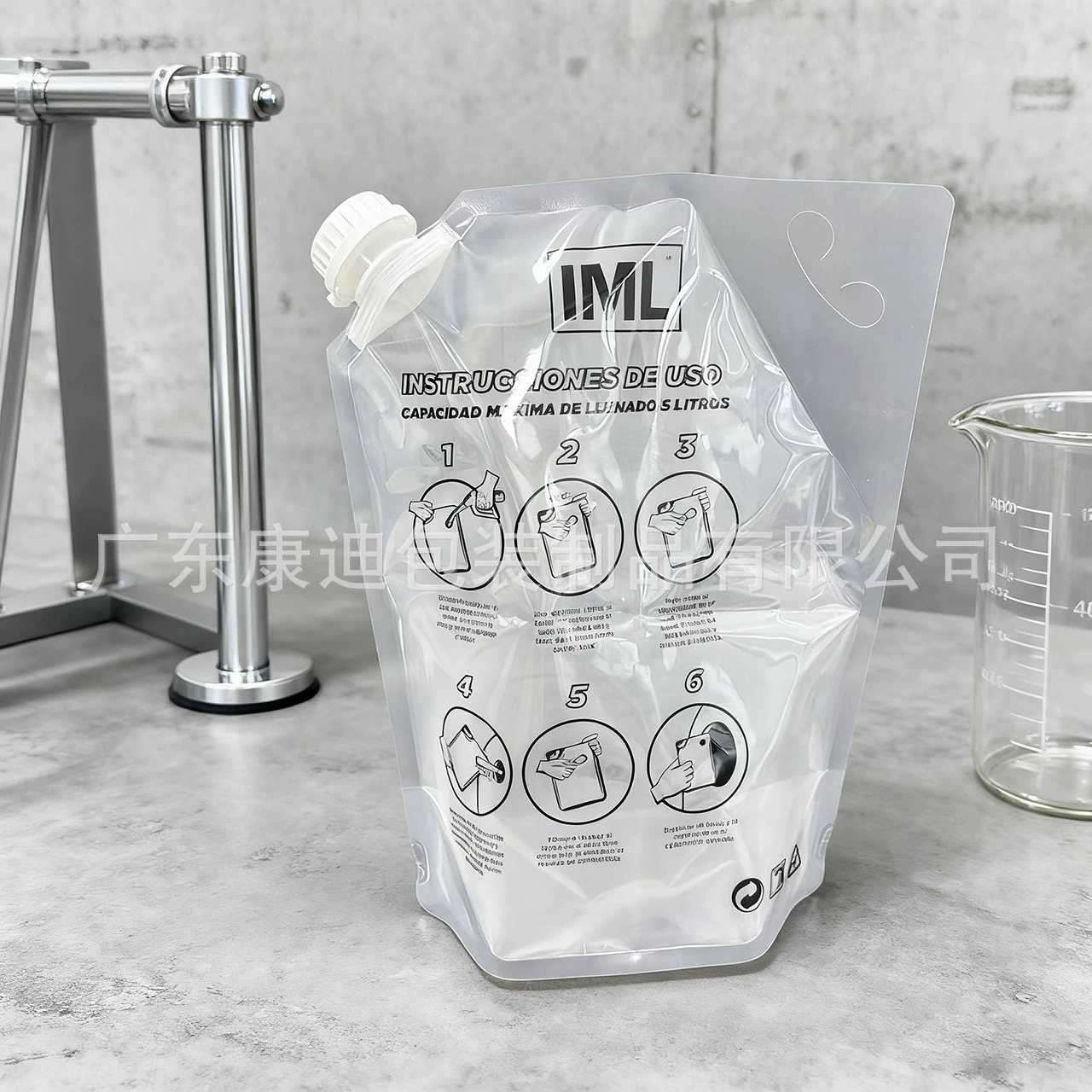 10L Handled Liquid Pouch Bags — Multi-Layer Laminated Film, 1L–20L Spout/Valve for In-Car Drinking Water, Emergency Storage & Custom Liquid Transfer