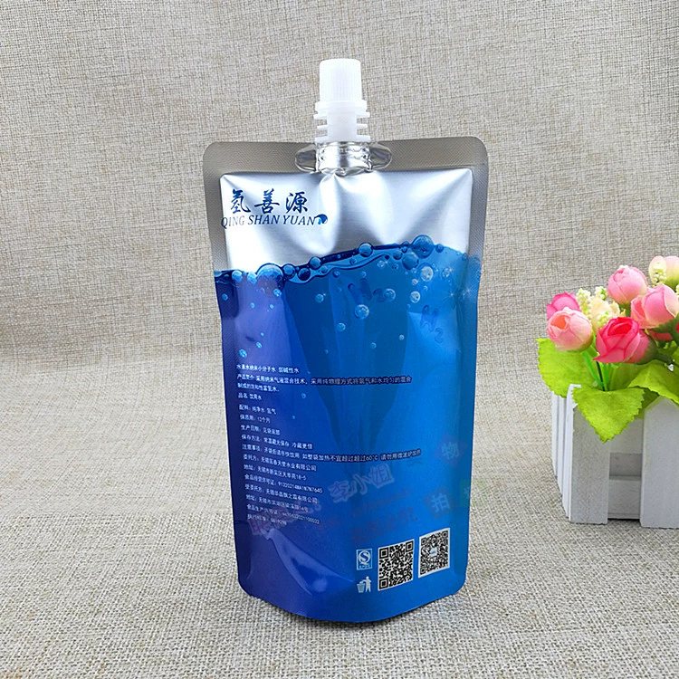30–50ml Liquid Pouch Bags — PET/PE Spouted Sachets for Travel Shampoo, Cleanser & Lotion Samples with Three-Side-Seal Flat & Stand-Up Options