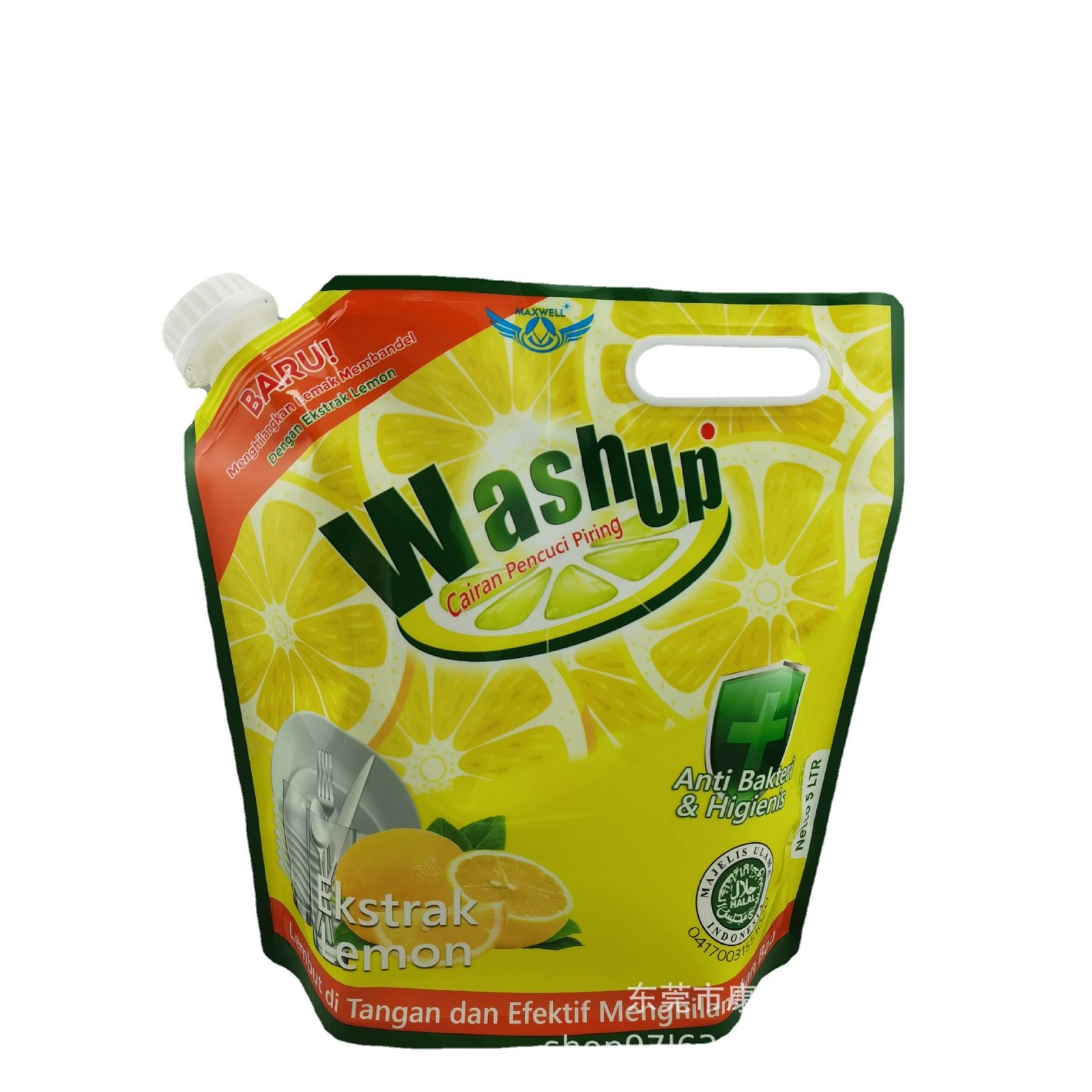 Hair Dye & Conditioner Packaging: 100ml–5L Liquid Pouches with Spout or Screw Cap, PET/NY/PE Laminate, Custom Gravure Printing