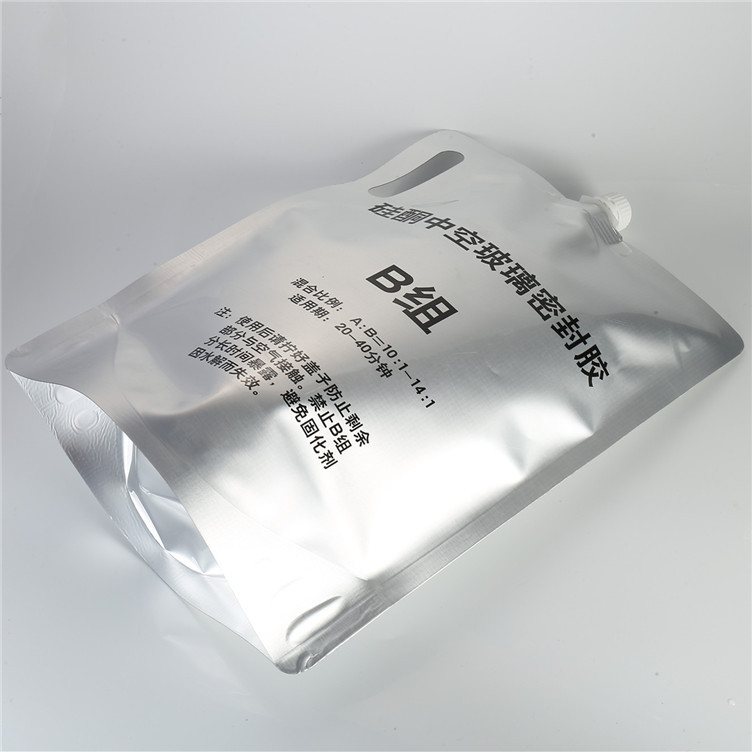 100ml–5L High-Barrier Aluminium Foil & Metallised Stand-Up Spout Pouches for Wine, Spirits & Juice, Custom PET/NY/PE Laminated