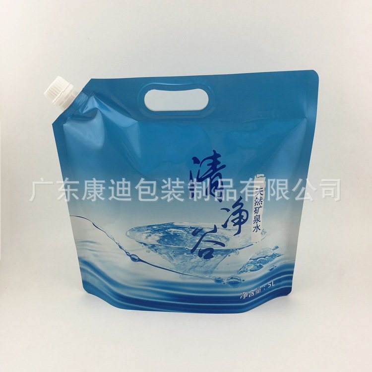 100ml–5L High-Barrier Aluminium Foil & Metallised Stand-Up Spout Pouches for Wine, Spirits & Juice, Custom PET/NY/PE Laminated