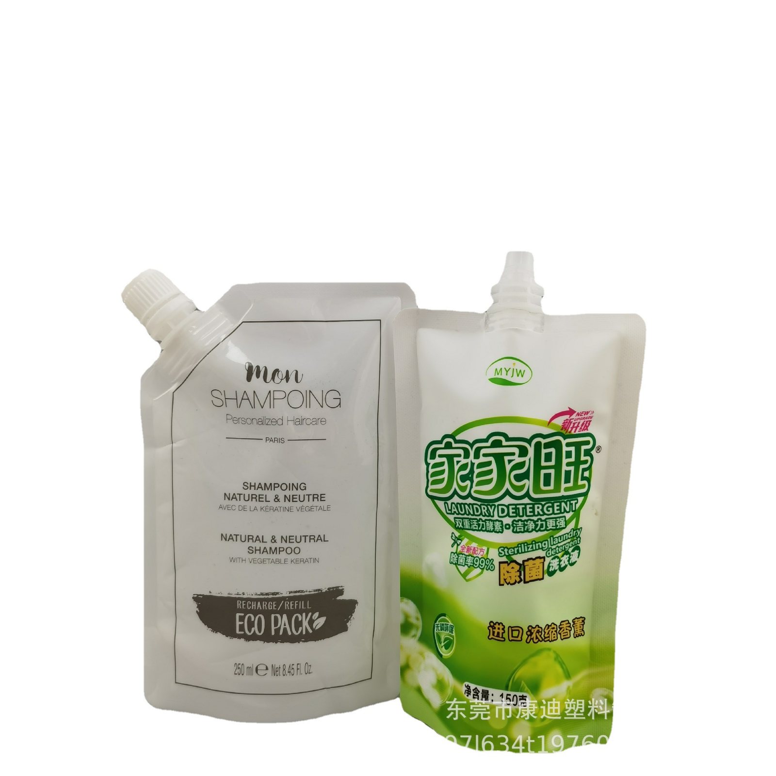 Hair Dye & Peroxide Packaging: Corrosion-Resistant Foil & Metallized Stand-Up Spout Pouch, 100ml–5L, 1–8 Colour Gravure, 10,000 pcs MOQ, Dongguan-Made