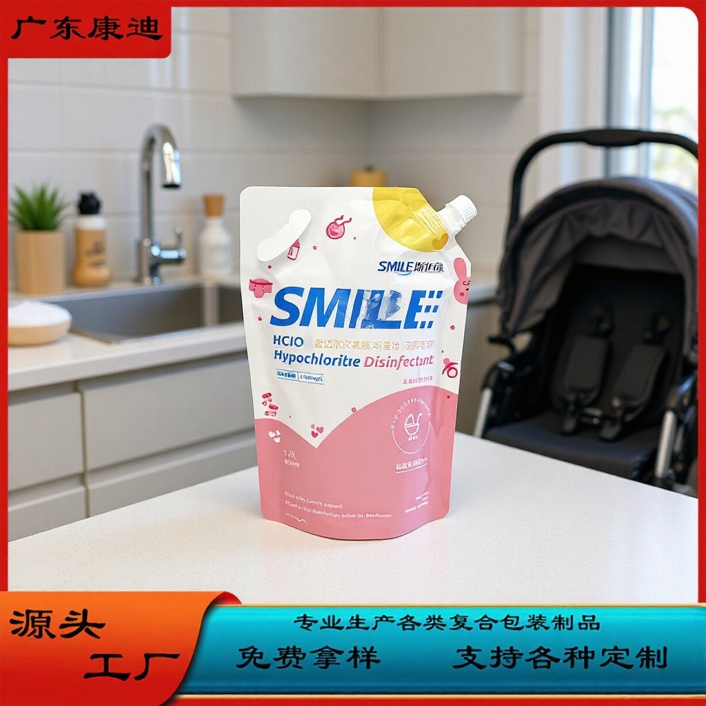 Hair Dye & Peroxide Packaging: Corrosion-Resistant Foil & Metallized Stand-Up Spout Pouch, 100ml–5L, 1–8 Colour Gravure, 10,000 pcs MOQ, Dongguan-Made