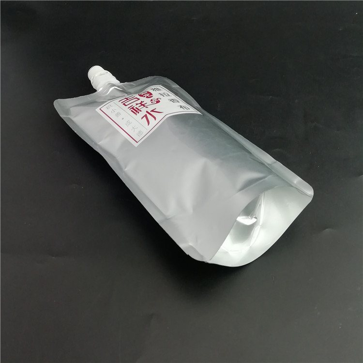 Lip Gloss & Cosmetic Liquid Packaging: Custom 5–100ml Foil & Metallized Pouches with Brush-Tip Spout in PET/AL/PE or PET/VMPET/PE