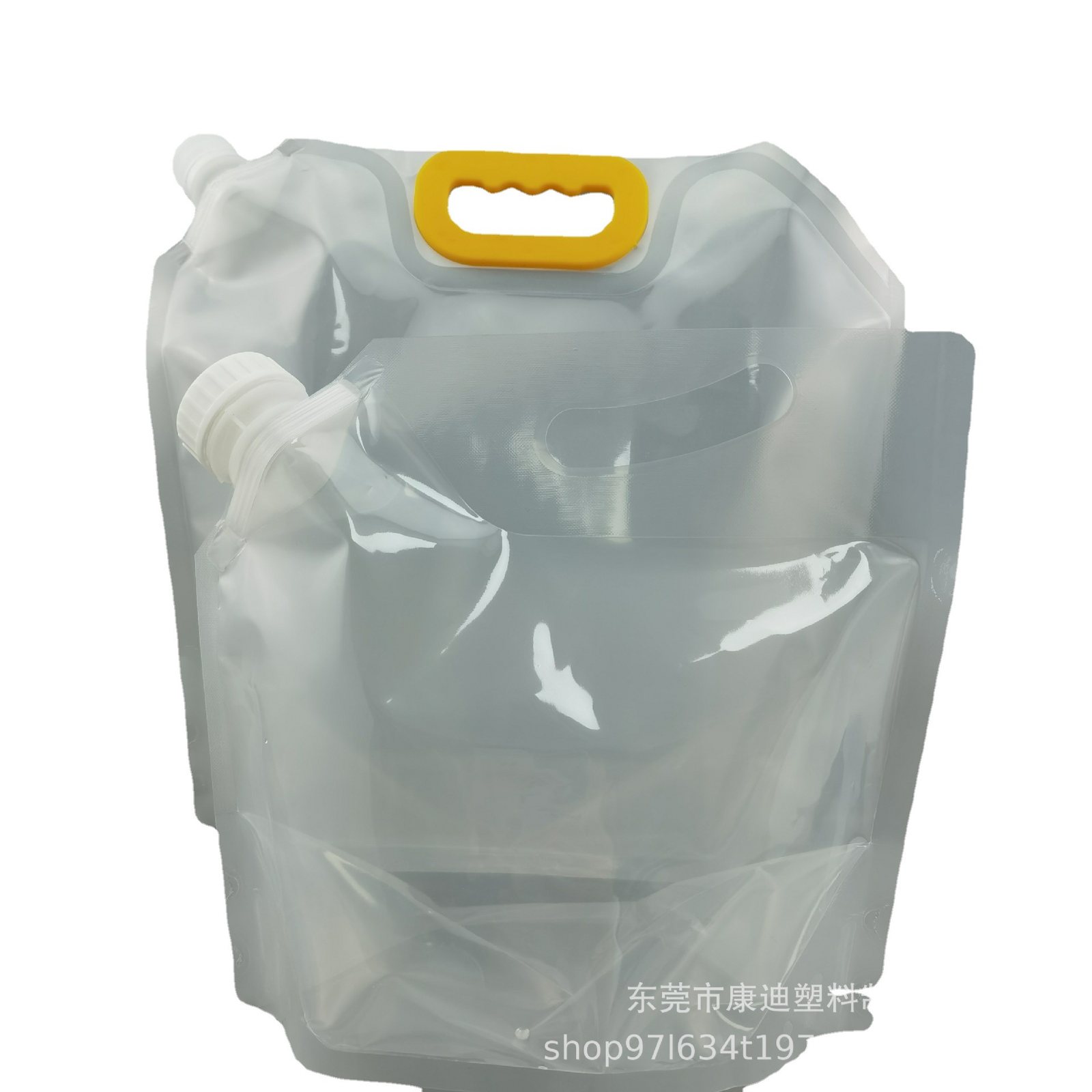 100ml–5L Shaped Three-Side Seal Aluminum Foil & Metallized Pouches for Water-Based Inks and Dyes with Optional Solvent-Resistant Inner Layer