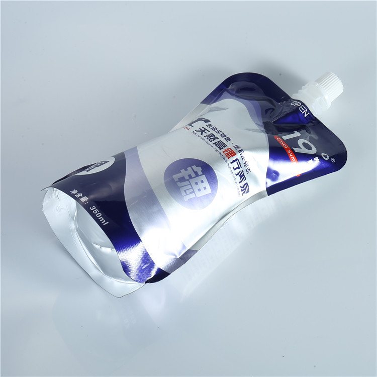 800g Medical Reagent Liquid Stand-Up Aluminium Foil/Metallized Spouted Pouch for Biological/Test Reagents & Alcohol Disinfectants, Custom Printing, 100ml–5L PET/AL/PE