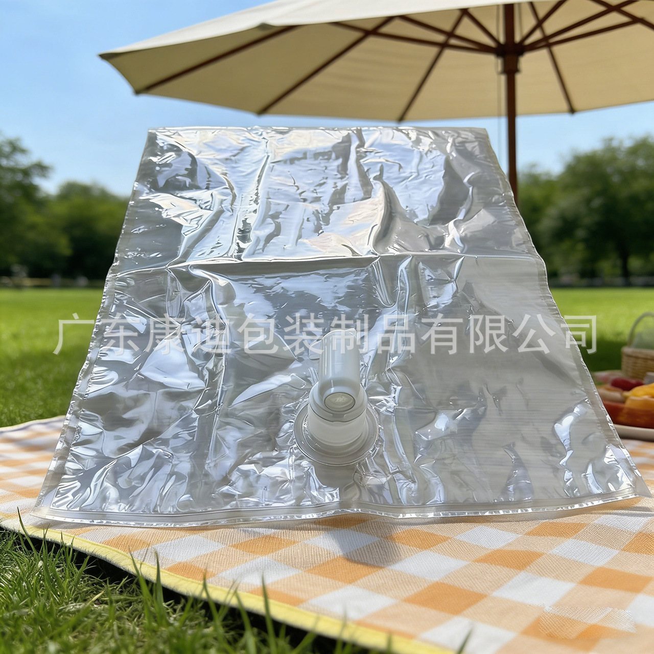 Food-Grade BIB Packaging: 100ml–5L Dual-Switch Valve Pouch with Handle & PET/AL/PA/PE Laminate for 1L Coffee & 2kg Juice/Wine