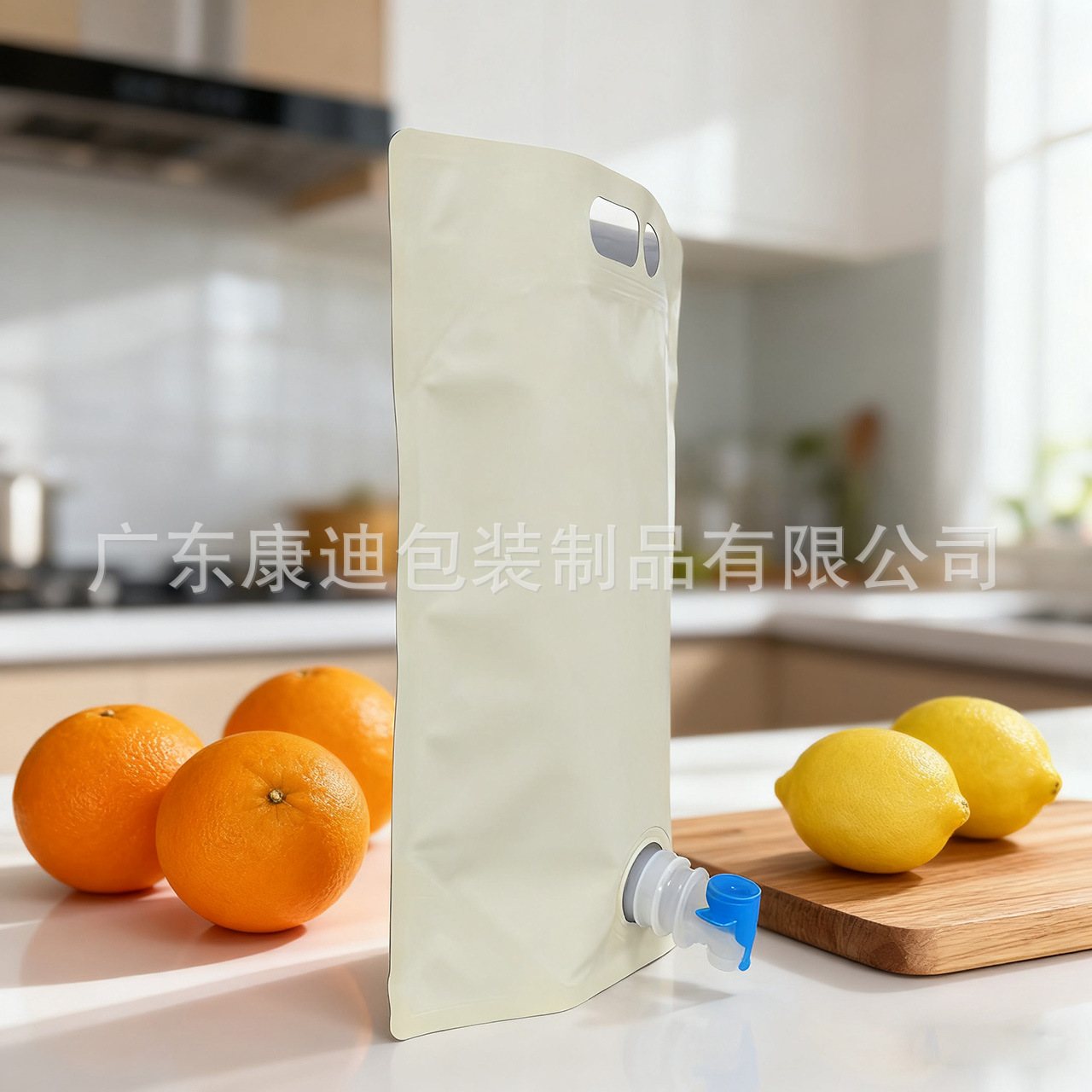 Handheld Valve Bag-in-Box Pouch: 5 kg, 100ml–5L Food-Grade PE-Lined Pack with Carry Handle for Juice, Beverage and Ice-Making Liquid