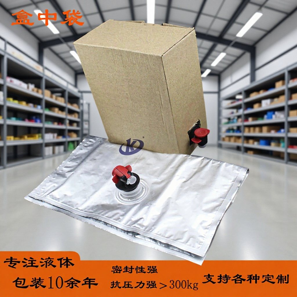 Bag-in-Box Packaging: Custom 1.5L Aluminum Foil Valve Bag with Squeeze-Resistant & Leak-Resistant Design for Juice & Purified Water