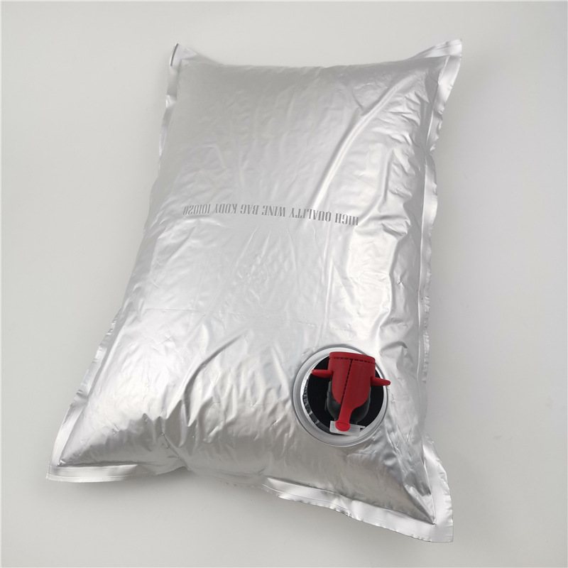 5kg Dual-Valve Liquid Pouch with Handle | Cola, Beer & Juice Filling and Takeaway Packaging