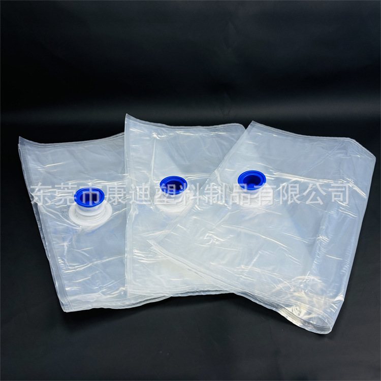 Wine, Juice & Coffee Concentrate Packaging: 5L Metallised Bag-in-Box with Butterfly Valve and High-Barrier Inner Bag