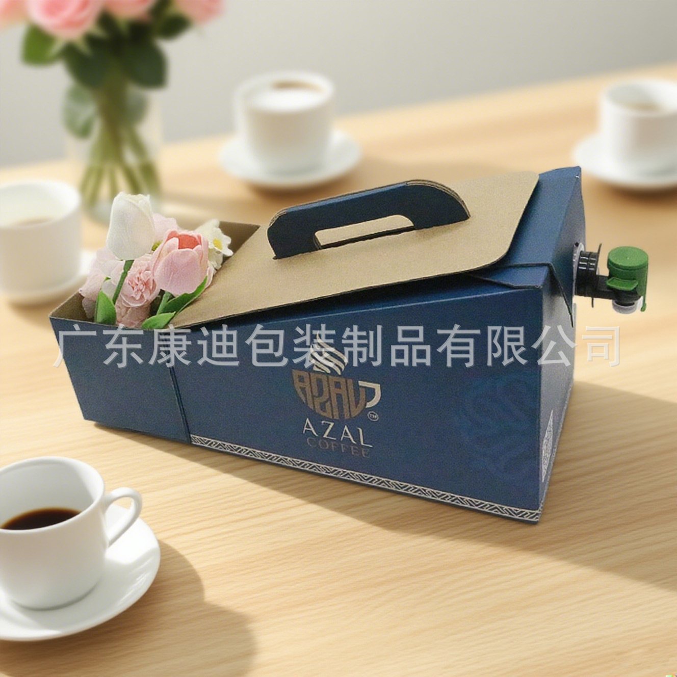 Clear Multi-Layer Bag-in-Box Inner Liner — Visual Liquid Inspection with Integrated Dispensing Valve