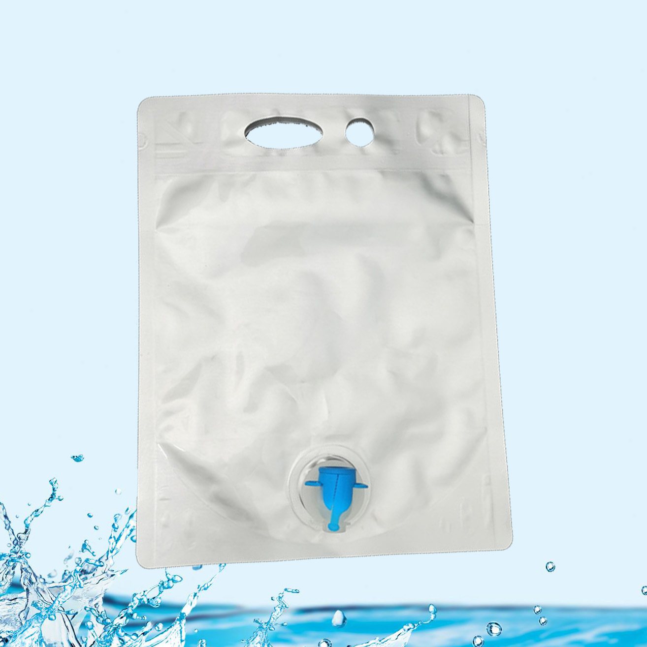 1-20L Aseptic-Cap Bag-in-Box for Concentrates & Central-Kitchen Liquids, with High-Barrier Film and Hot-Fill Processing
