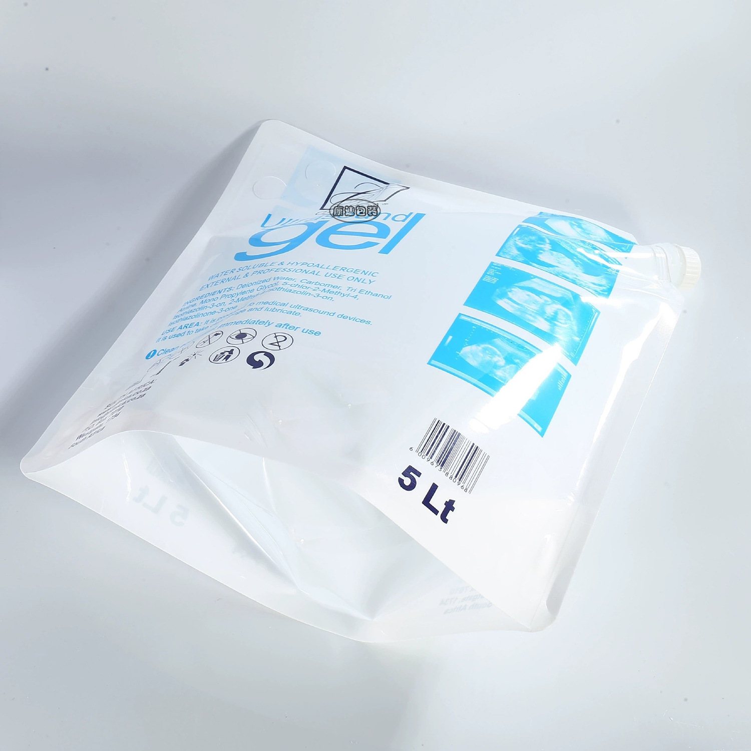 Flat Straight-Top Three-Side-Seal Aluminium Foil Laminate Pouch for Powder and Granules, Unprinted High-Barrier General-Purpose Format