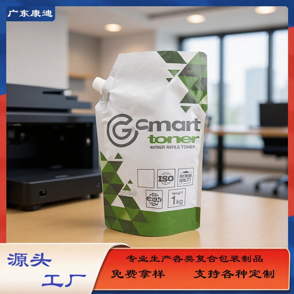 Flat Straight-Top Three-Side-Seal Aluminium Foil Laminate Pouch for Powder and Granules, Unprinted High-Barrier General-Purpose Format