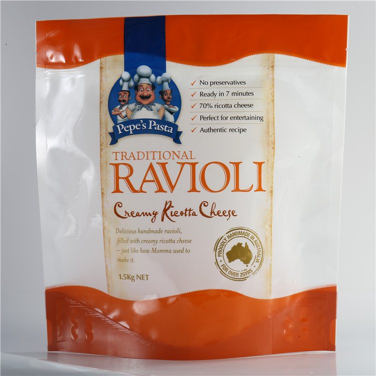 Custom Fill-Weight Clear PE Laminate Three-Side Seal Snack Pouch for Candy & Small Snacks with Cartoon Print and Resealable Zipper