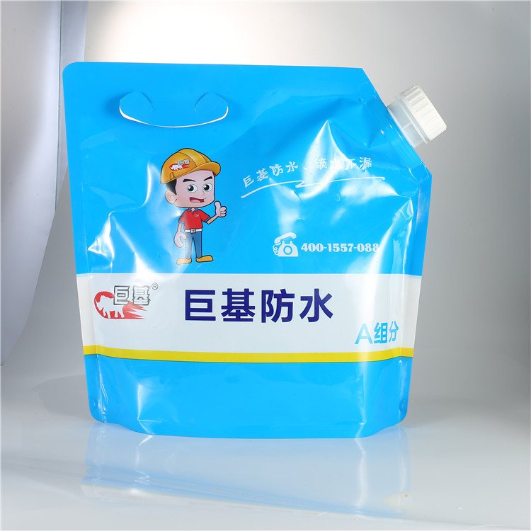 Multi-Flavour Juice Packaging Supplier: Custom Colour-Printed Small-Batch Double Stand-Up Spout Pouch with Clear Laminate, Screw-Cap and Custom Fill Capacity