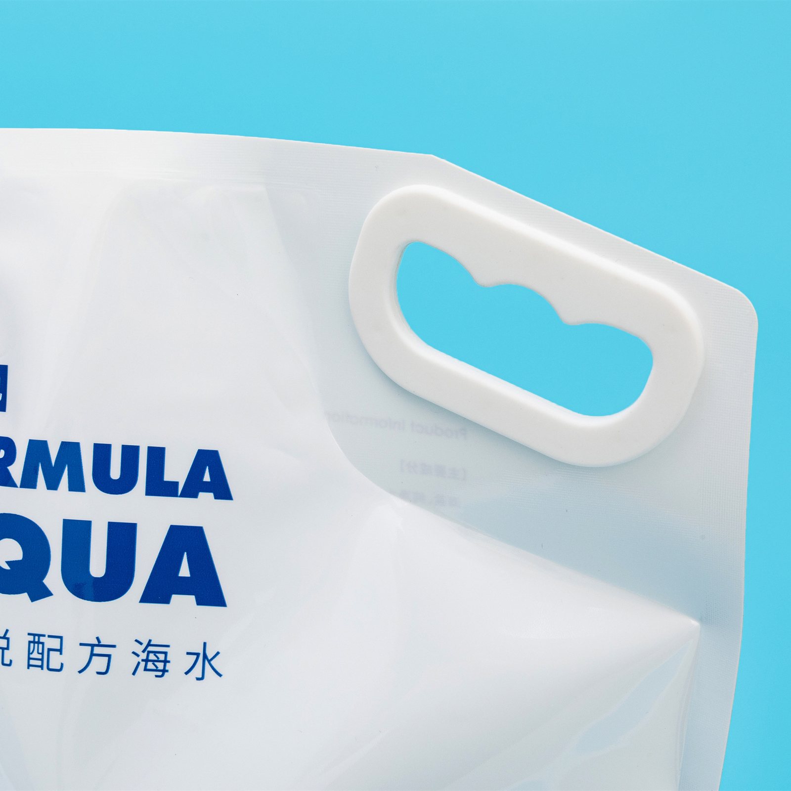 3L Double Stand-Up Spout Pouch with Handle — Customizable Detergent & Dish Soap Packaging for Household Liquids