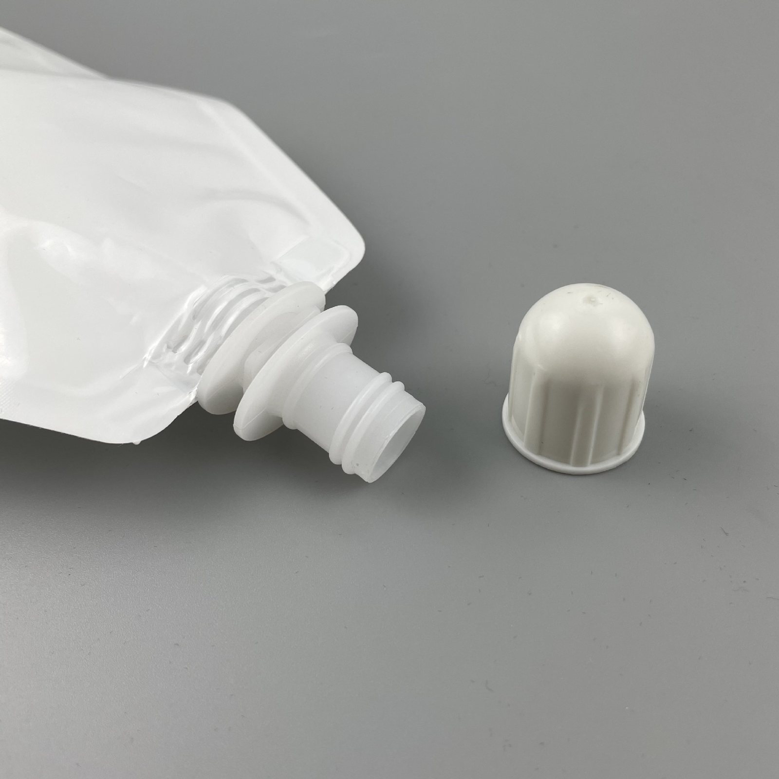 Automotive Packaging: Double Stand-Up Spout Pouch for Retail Washer Fluid & Antifreeze with Contents-Compatible Laminate Film, Custom Capacity & Outlet