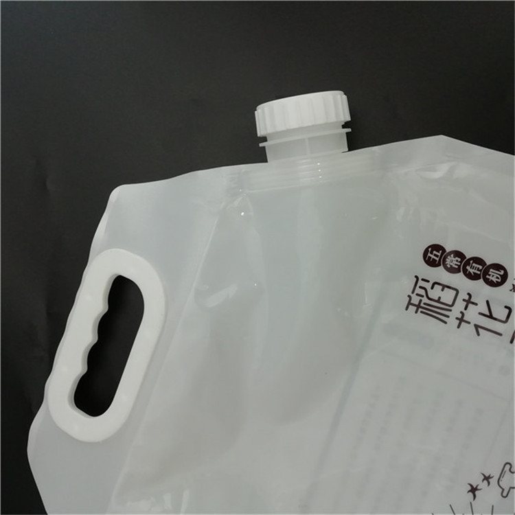 Automotive Packaging: Double Stand-Up Spout Pouch for Retail Washer Fluid & Antifreeze with Contents-Compatible Laminate Film, Custom Capacity & Outlet