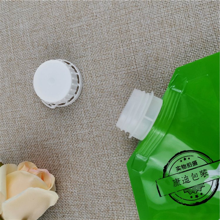 500ml Car Wash Liquid Double Stand-Up Spout Pouch with PET/NY/PE Lamination and Dust Cap for One-Handed Dispensing