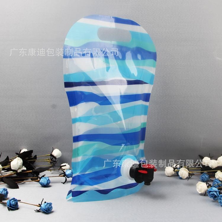 Disinfectant Liquid Packaging: PET/NY/PE Three-Layer Double Stand-up Pouch with Standard Spout & Dust Cap for Household & Medical Filling