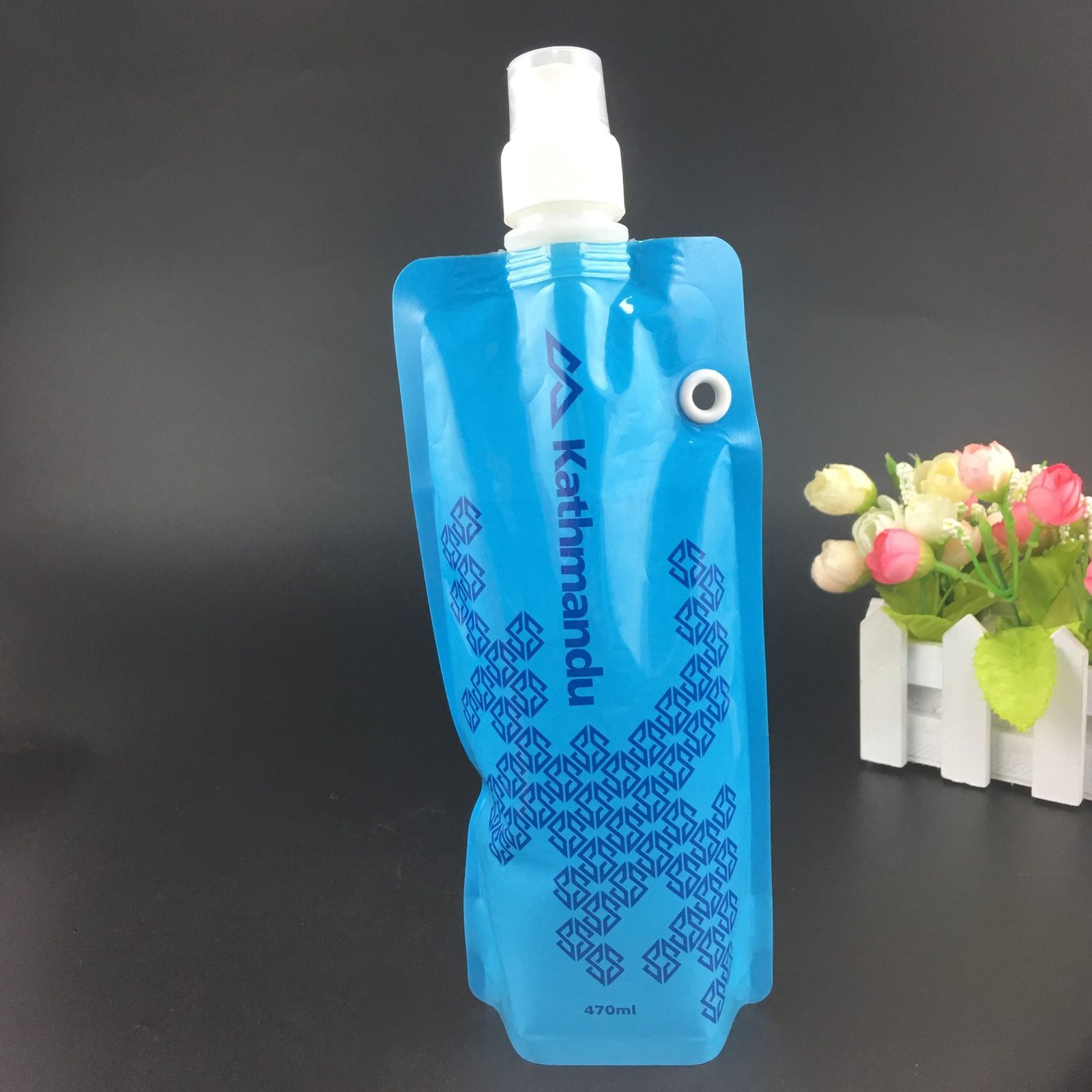 Dairy Packaging: Custom PET/NY/PE Three-Layer Double Stand-Up Yogurt Spout Pouch with Dust Cap for One-Hand Dispensing