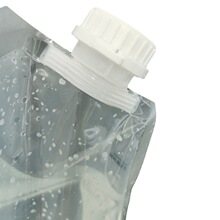 PET/PE Two-Layer Rice Stand-Up Pouch with Folded Gusset Base, Custom Lamination, Capacity & Print for Food Packaging