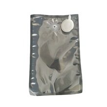 PET/PE Two-Layer Liquid Pouch for Automotive Engine Oil, Three-Side or Four-Side Seal with Custom Film Structure, Fill Capacity & Artwork