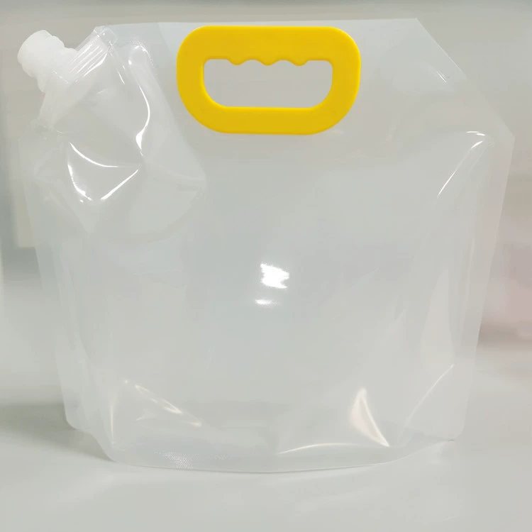Transparent Disinfectant Pouch Bags — PET/PE Laminated, Three-Side or Four-Side Seal for Household & Medical Filling Lines