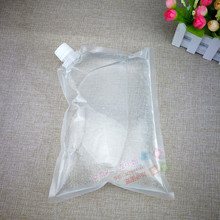 PET/PE Milk Storage Pouch Bags for Liquid Dairy — Three-Side or Four-Side Seal, Two-Layer Lamination