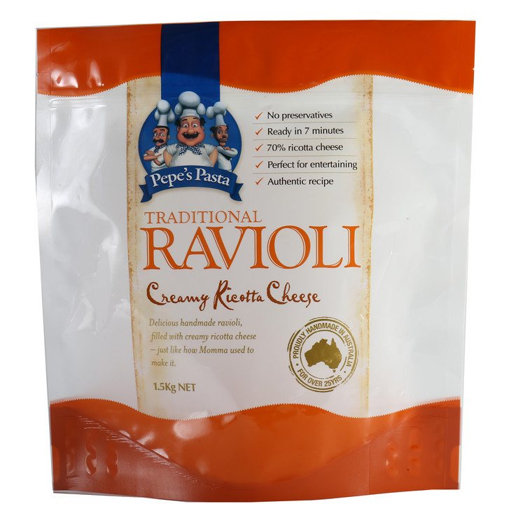 Tea & Coffee Packaging: PET/VMPET/PE Metallised Stand-Up Zipper Pouch with Resealable Top and Folded Gusset Base for Upright Shelf Display