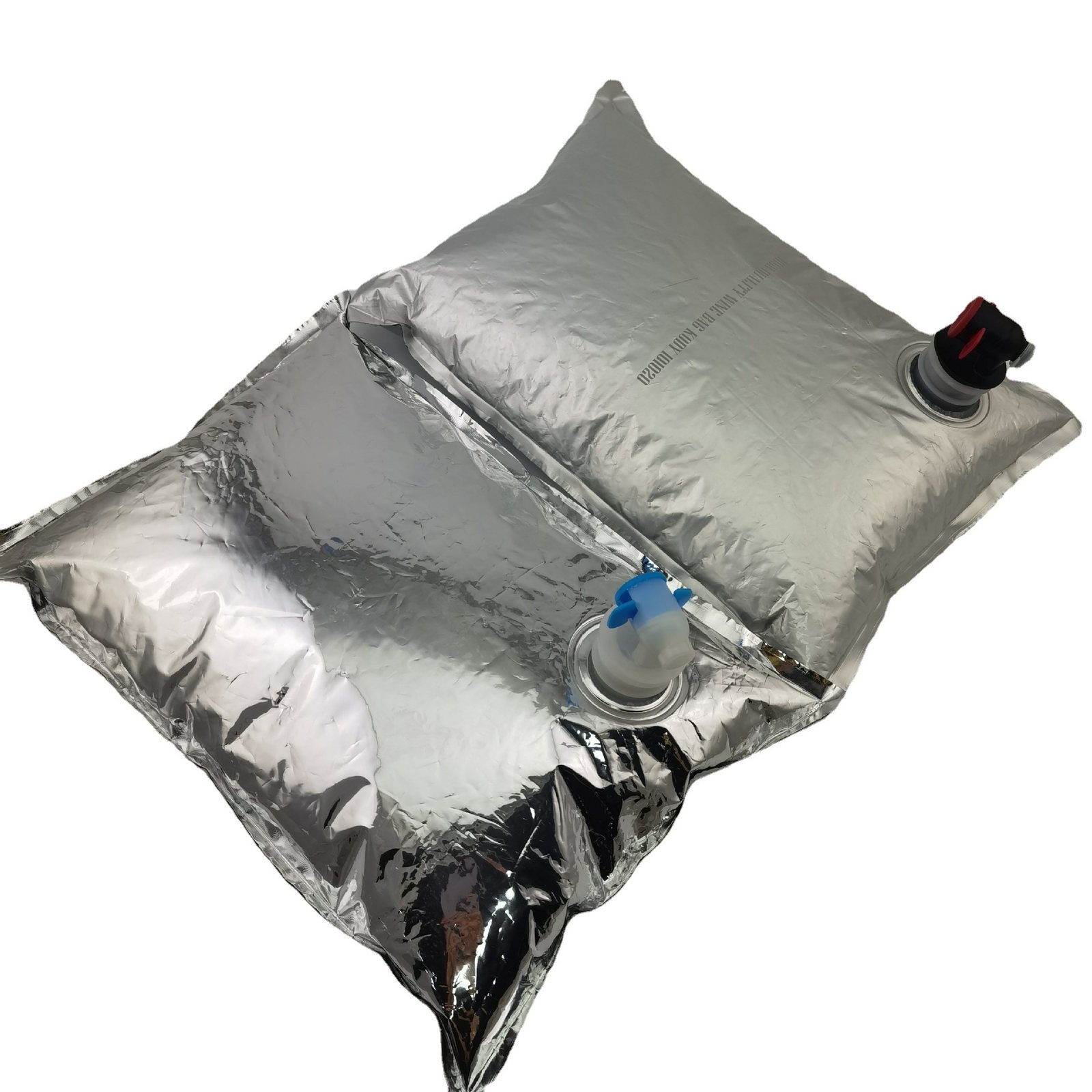 Natural Spring Water BIB Valve Bag — PET+AL+PE Foil Laminate with One-Way Valve, Custom Capacity for Bag-in-Box Drinking Water Packaging
