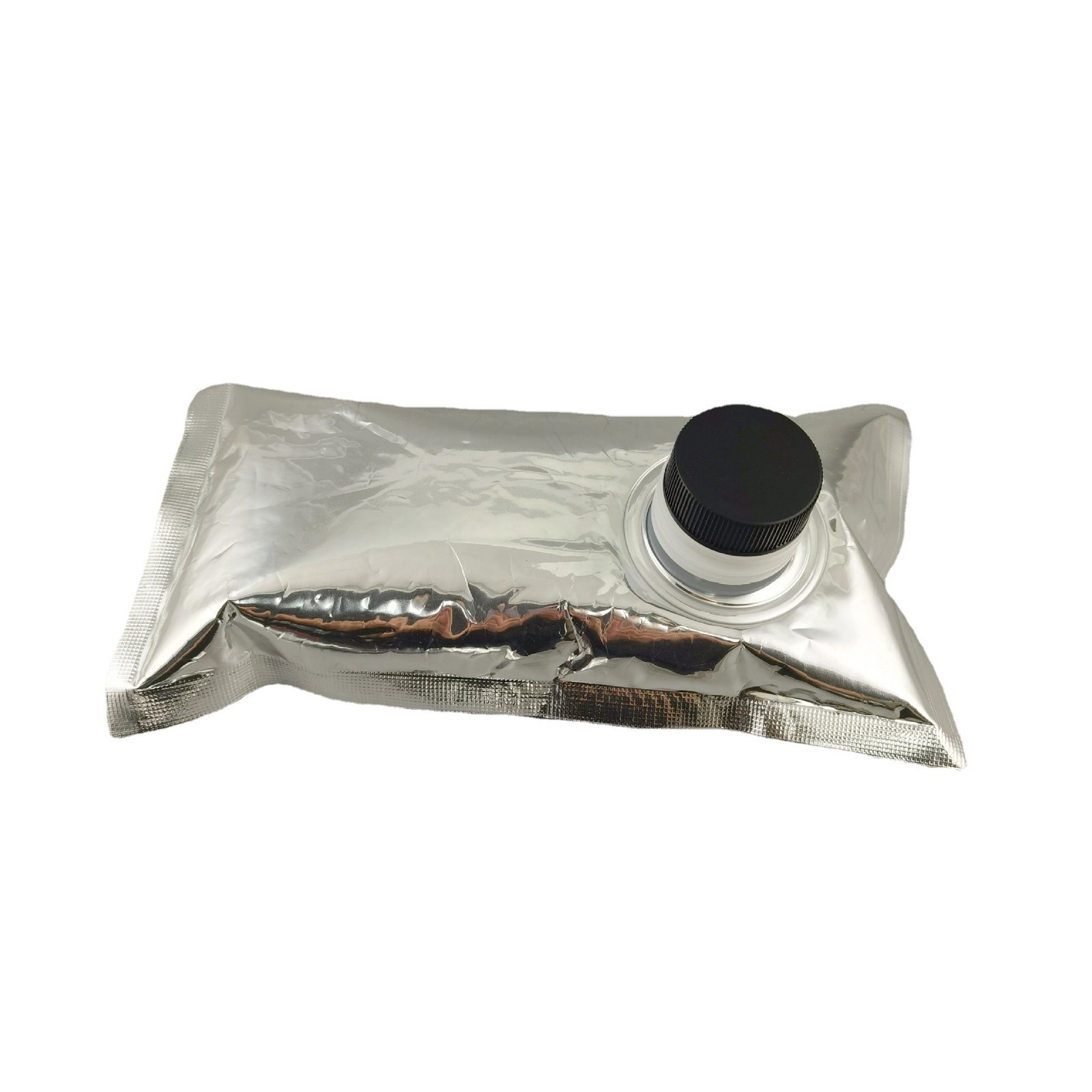 PET+AL+PE Bag-in-Box Fruit Juice Pouch with One-Way Valve for Custom Capacity Filling Lines