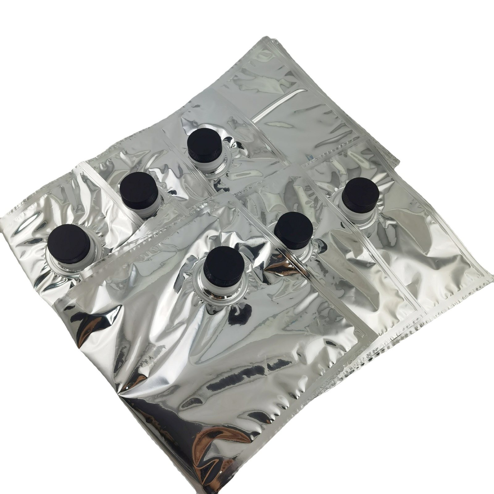 Custom-Capacity One-Way Valve Juice Pouch — PET+AL+PE Pure Foil BIB Packaging for Ambient and Chilled Fruit Juice Beverage Filling