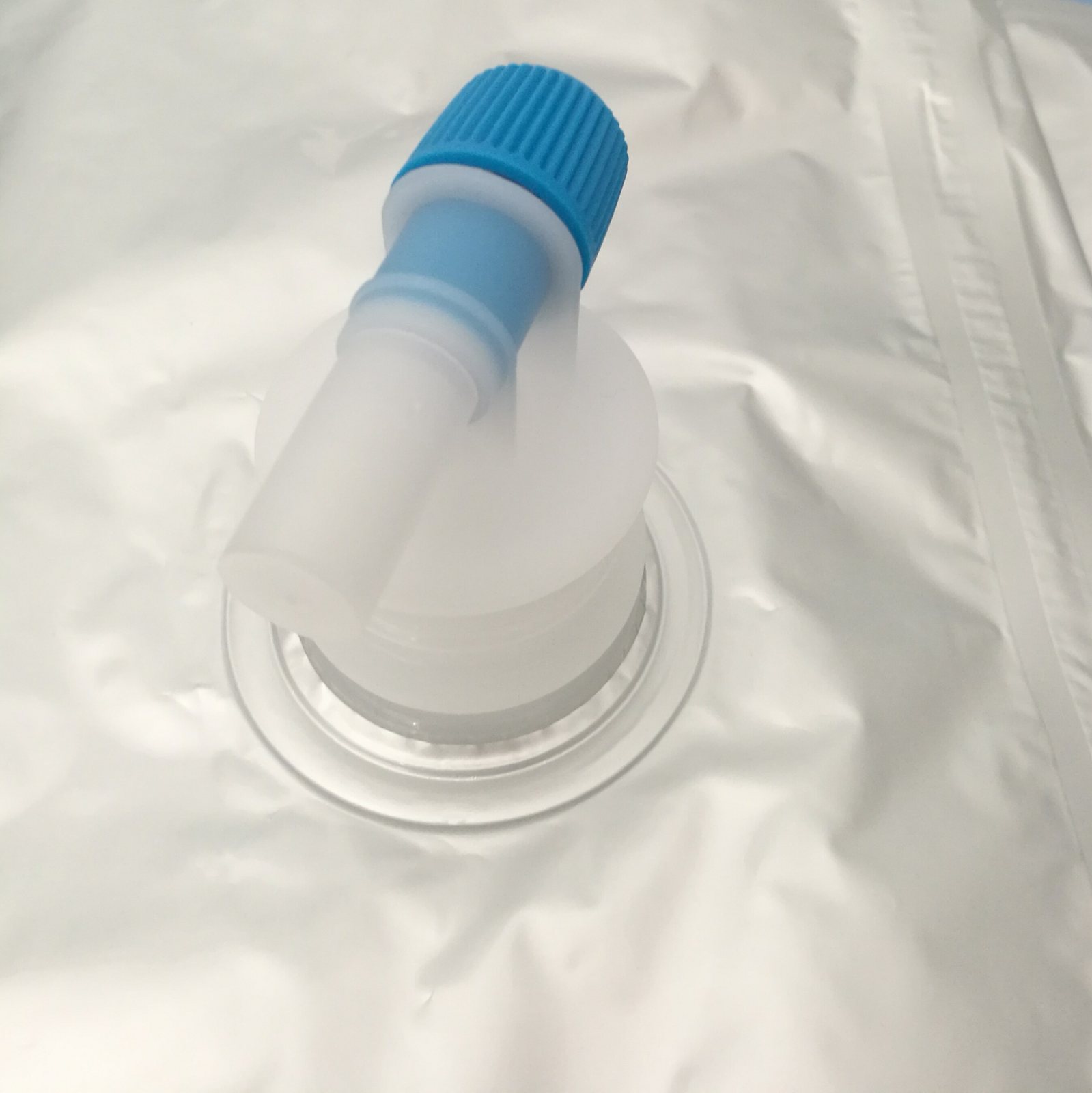 BIB Drinking Water Valve Pouch — PET+AL+PE Pure-Foil Laminate for Bag-in-Box Water