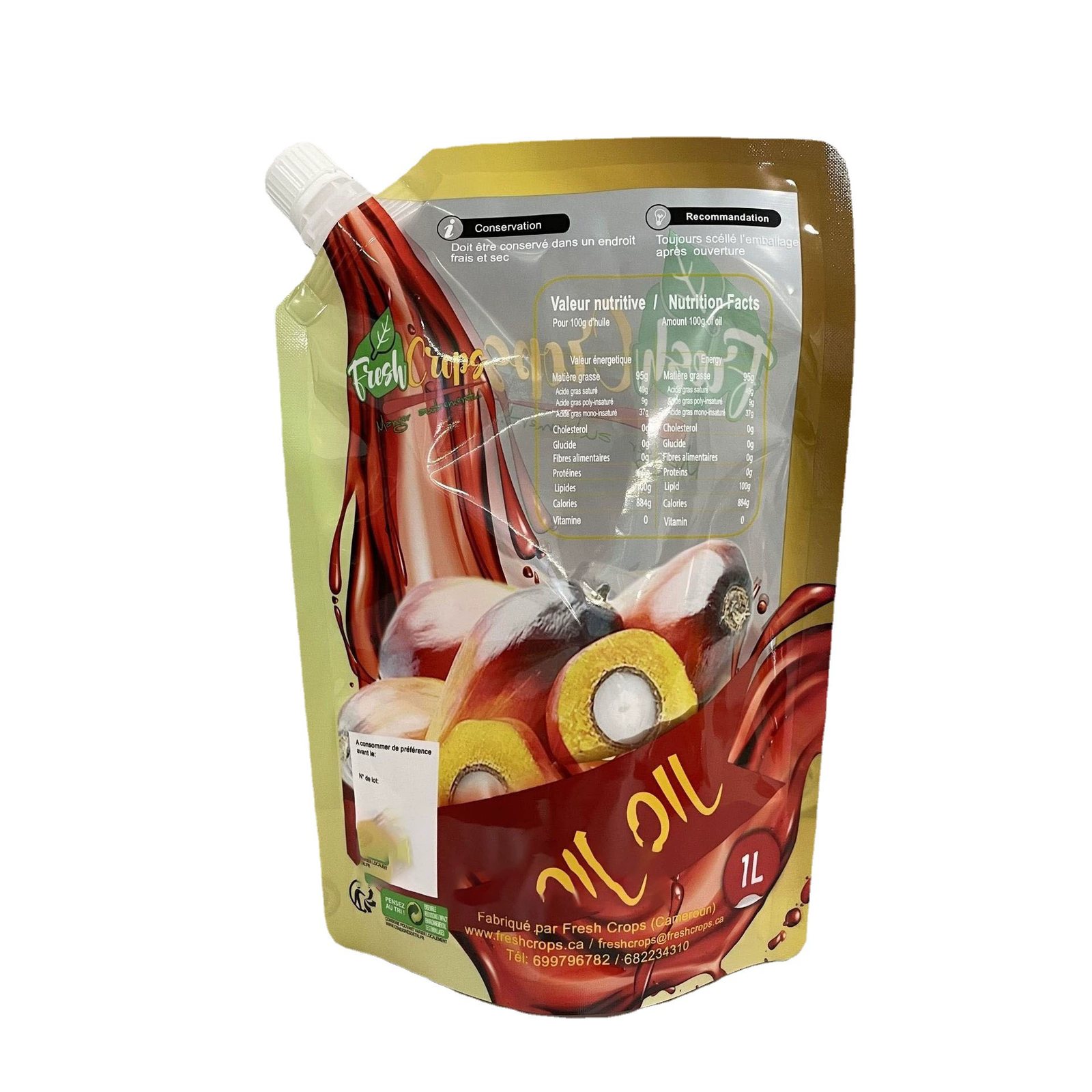 Customizable Beverage Packaging: 1kg UV-Protective Stand-Up Liquid Pouch Bag with Wide Slanted Spout for Family-Size Juice