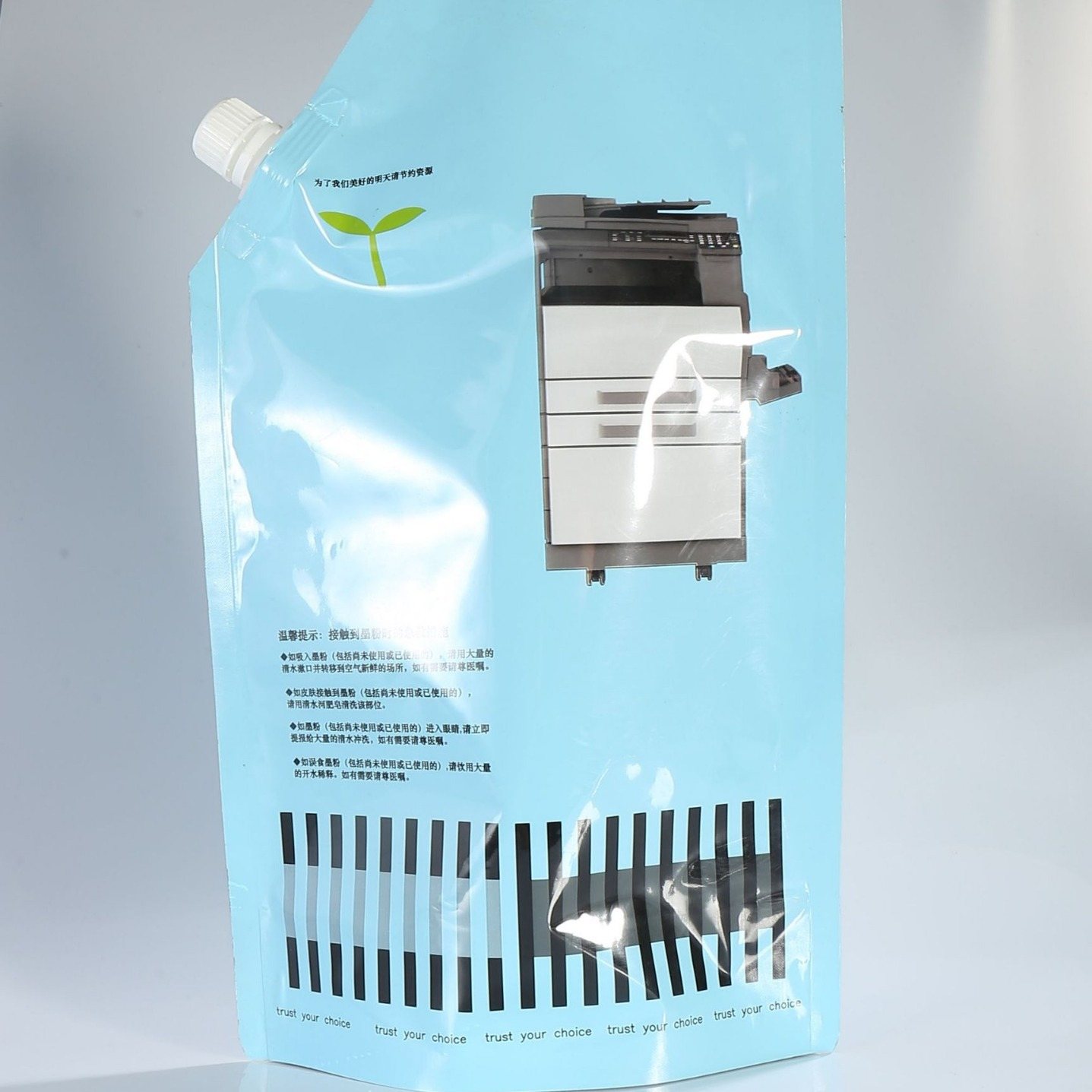 Custom 500 ml–2.5 L Edible Oil Spout Pouches — Composite Oxidation Barrier, Leak-Reducing Dust-Cap Spout