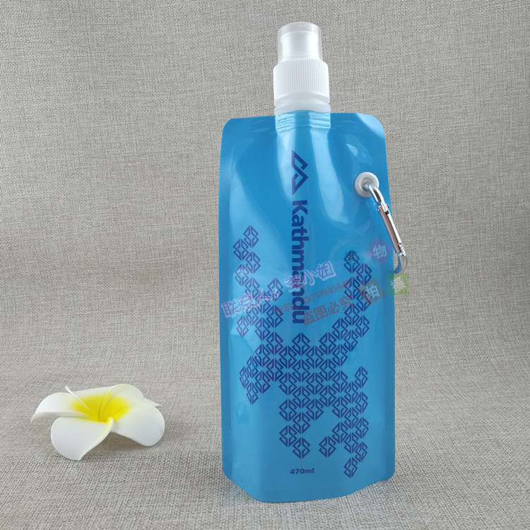 480ml Food-Grade Stand-Up Spout Pouch for Aluminium Foil Water Bags
