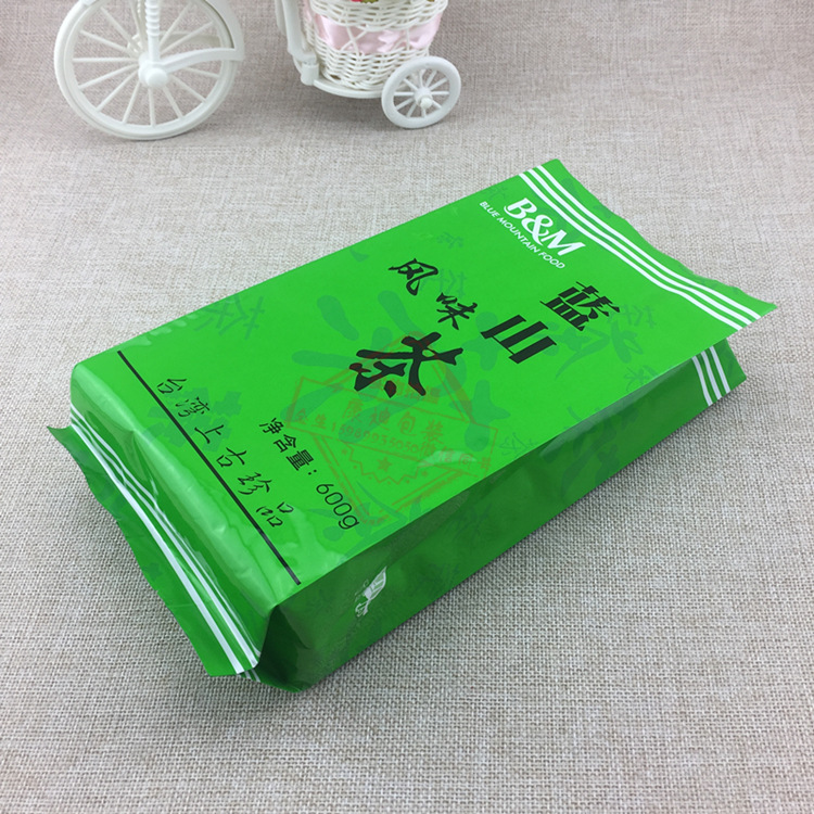 Zipper Pouches for Tea and Food Packaging, Custom Printed