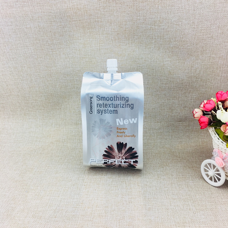 Custom Foil & Metallised Spout Pouches for Hair Dye Cream