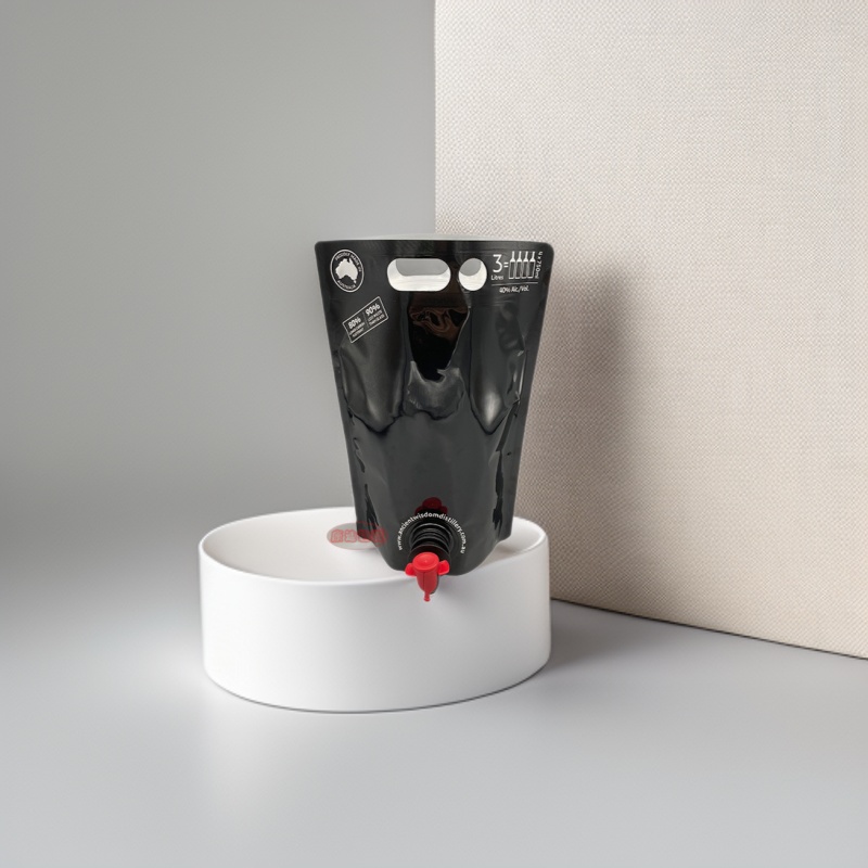 Custom 1.5L–4L Stand-Up Spout Pouches for Juice and Liquor Packaging